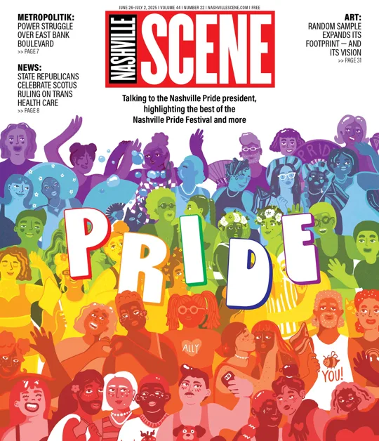 Nashville Scene cover, 6-26-25